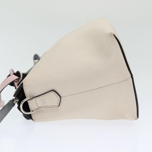 FENDI Hand Bag Leather Beige - Picture 5 of 14